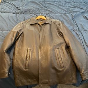Dark Brown Leather Jacket